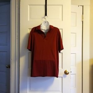 Mens size Large GEORGE maroon polo shirt